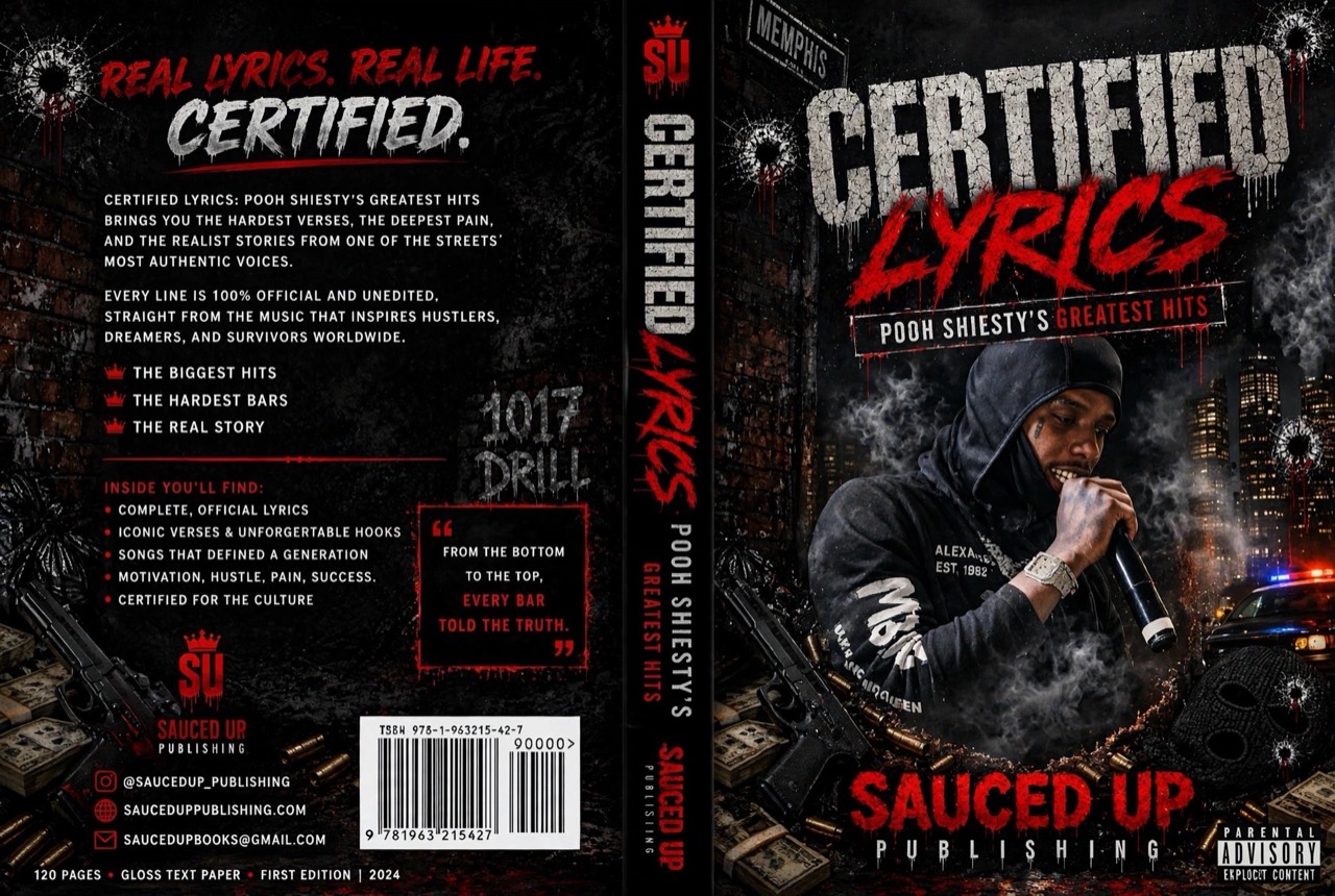 Certified Lyrics: Pooh Shiesty’s Greatest Hits front cover